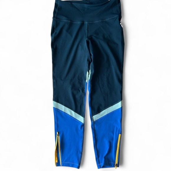 NWT- Old Navy Work Out Pants. Color Block / Sz- L - Picture 3 of 6